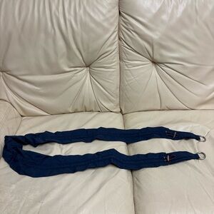 TOPOLOGIE Scrunchie Pocket Sling Strap Marine Blue Navy